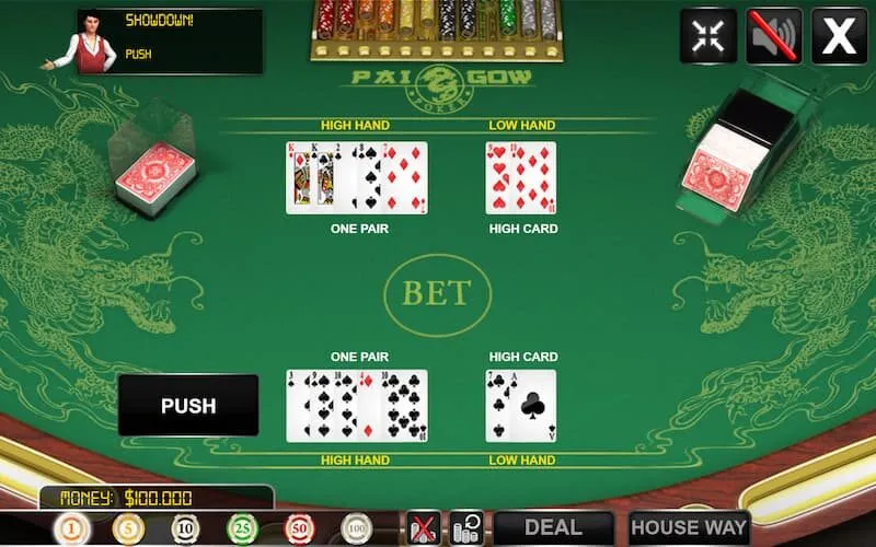 Chi tiết từng bước chơi Pai Gow